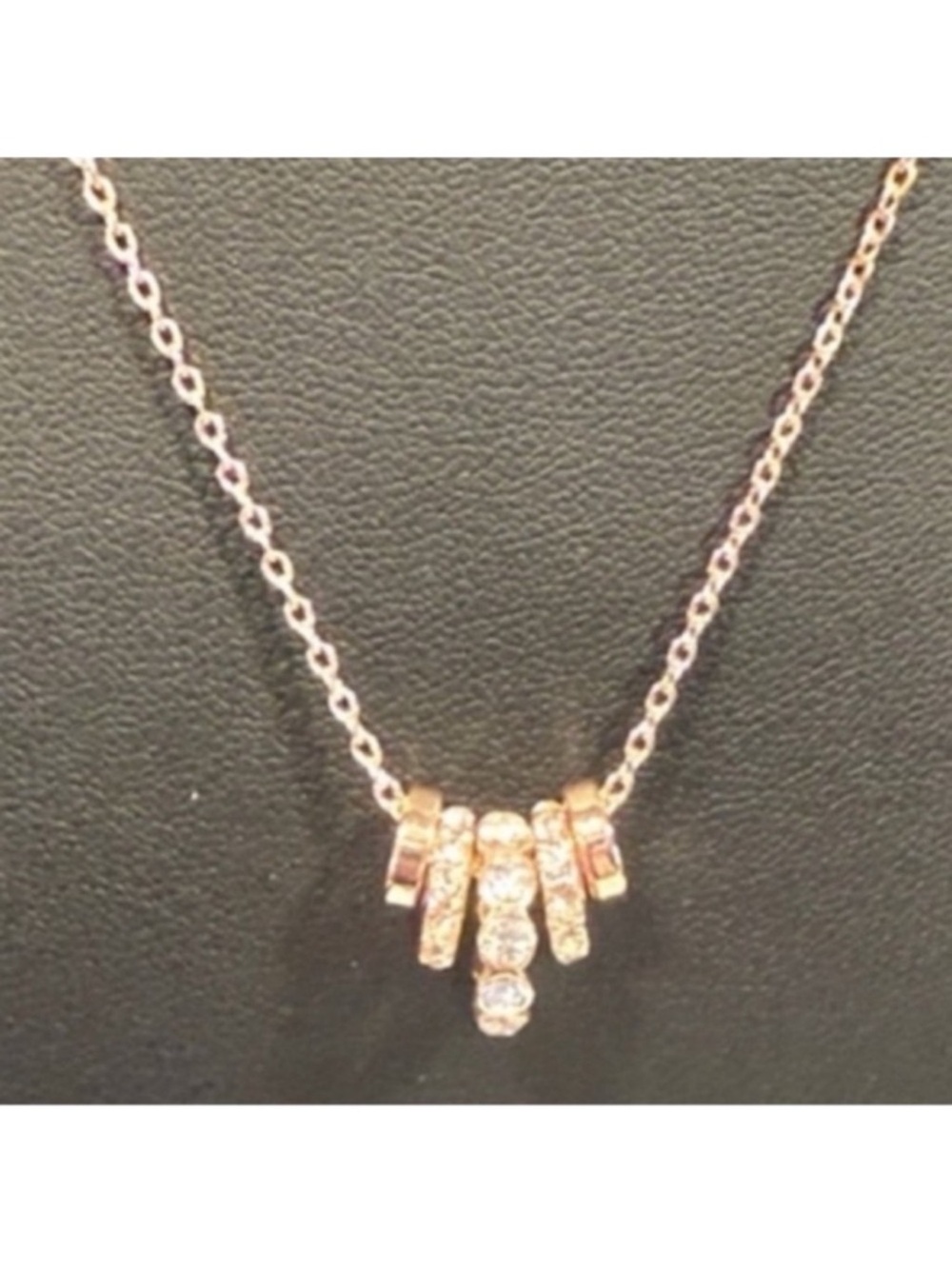 Crystal Rings Necklace - Picture 4 of 5